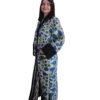 Joma Maxi - Błękitny Ikat, dwustronna, unikat