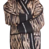 Joma Maxi - Błękitny Ikat, dwustronna, unikat