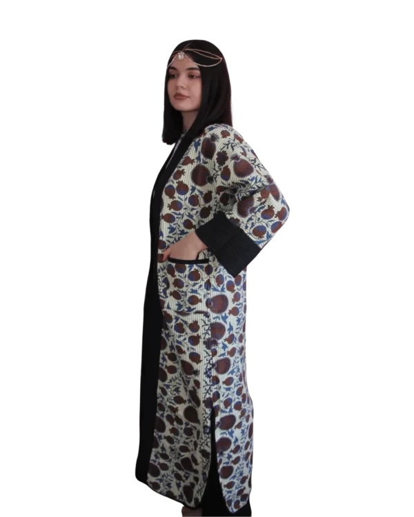 joma-maxi-brazowy-ikat-2-przod-2 Joma Maxi - Brązowy Ikat (wariant II), dwustronna, unikat