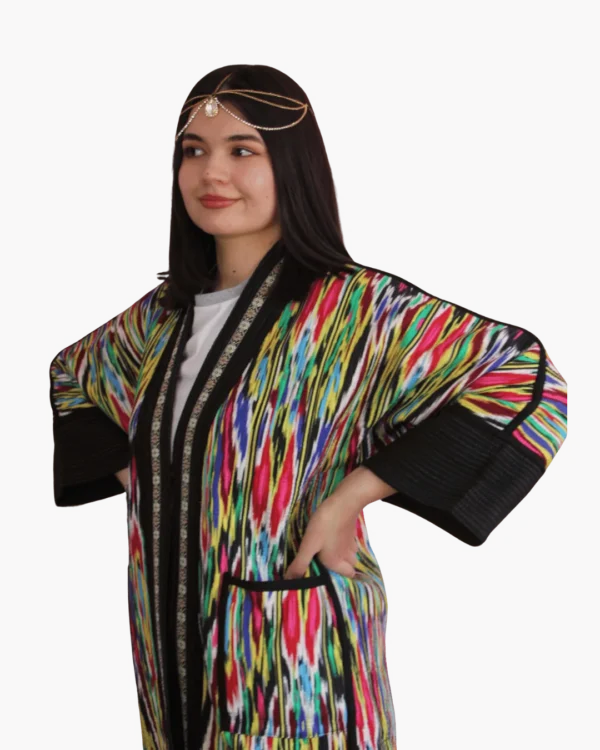 joma-maxi-brazowy-ikat-2-tyl-1 Joma Maxi - Brązowy Ikat (wariant II), dwustronna, unikat