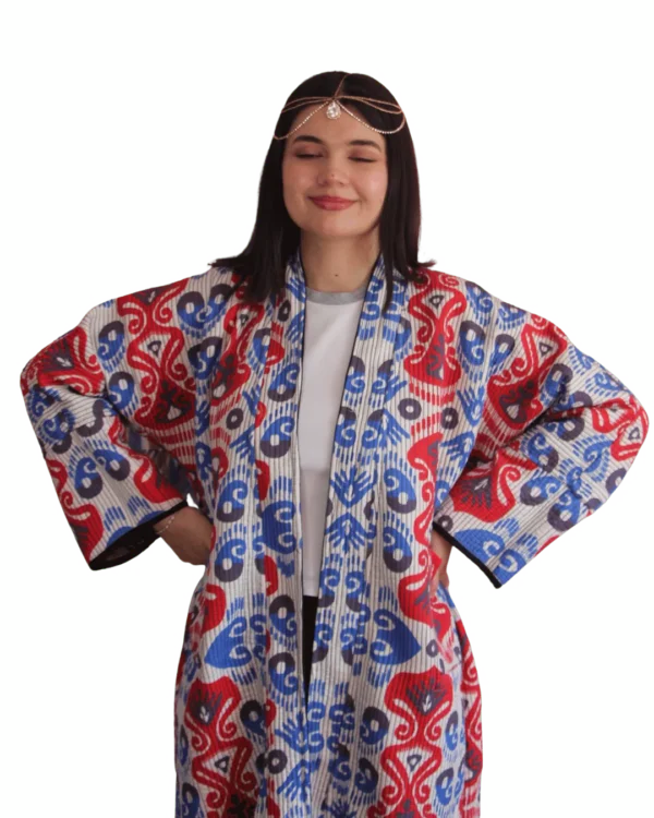 Joma Maxi - Szafirowy Ikat, dwustronna, unikat