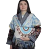 Joma Midi - Malowany Ikat, przód 1 Joma Midi Malowany Ikat ANORA - stylizacja z szalem