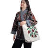 Joma Midi - Malowany Ikat, przód 3 Joma Midi Malowany Ikat ANORA - stylizacja z torebką