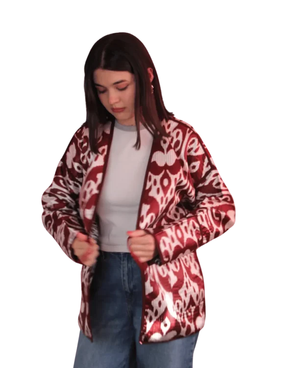 joma-mini-bordowy-ikat-przod-3 Joma Mini - Bordowy Ikat, dwustronna, unikat