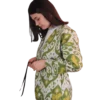 Joma Mini - Oliwkowy Ikat, dwustronna, unikat