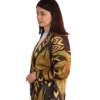 Joma Mini - Oliwkowy Ikat, dwustronna, unikat